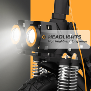 Valtinsu Mỹ warehousedual động cơ E Scooter người lớn 48V 2400W 10inch 40 km/h 50 km/h điện xe tay ga - Product Image 6