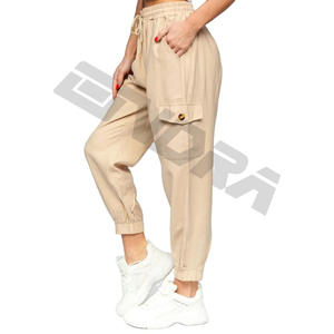 Customized New Best Quality <b>Winter</b> Mid Waist Polyester/Cotton Casual Wide Leg <b>Trousers</b> for Men - Product Image 6