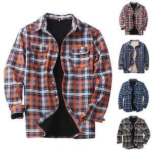 Chaqueta acolchada con Bolsillos de solapa, moda cálida para otoño e invierno, abrigos cortavientos cuadrados a cuadros informales, ropa de abrigo para hombre, chaqueta de invierno para hombre - Product Image 3