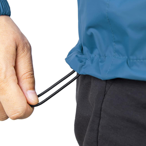 แจ็กเก็ตกันฝนสำหรับผู้ชาย2025สีฟ้าปกตั้งสไตล์สตรีทไฮสตรีทกันน้ำระบายอากาศได้ดีผ้าไนลอนขายดี - Product Image 5