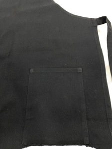 Vêtements de cuisine imprimés personnalisés Tablier en coton uni tissé avec motif de style Type d'origine Tablier en coton solide de haute qualité - Product Image 3