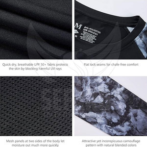 Camisetas de Pesca Más Vendidas con Bajo MOQ, Camisetas de Pesca de Material Duradero, Camisetas de Pesca de Marca Privada - Product Image 5