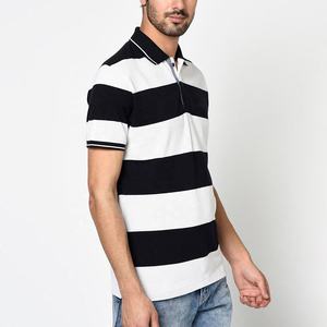 Polo bordado personalizado para hombre Camisetas 100% algodón de alta calidad de talla grande Polo para hombre camisas de manga corta para hombre con estilo personalizado - Product Image 3