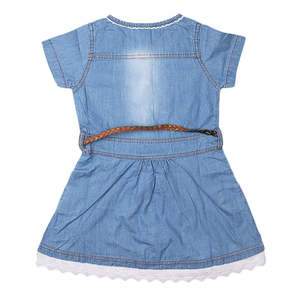 เสื้อยีนส์เด็กผู้หญิง - สีฟ้าอ่อน - Product Image 2
