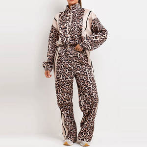 Ensemble de survêtement pour femme toutes couleurs, 100% coton, décontracté, hiver, uni, polaire, respirant, lavable, séchage rapide, style haut de gamme - Product Image 1