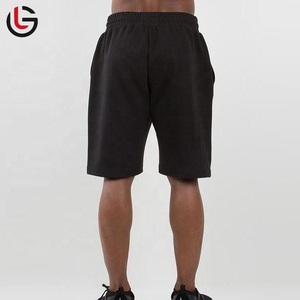 Shorts de jogging athlétiques pour hommes en coton éco-responsable et élasthanne, confortables, séchage rapide, imperméables, style décontracté, couleur unie - Product Image 6