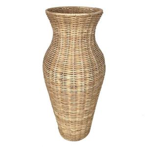 Handwoven Jute Rope <b>Plant</b> <b>Pot</b> <b>Basket</b> with Stand Unique Design Indoor and Outdoor Wicker Planter <b>Basket</b> Made of Iron and Rattan - Product Image 6