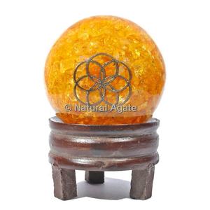 Esferas de piedra lunar arcoíris, símbolos de reiki, bolas de piedras preciosas, artesanías de piedra semipreciosa, meditación hecha a mano, decoración de mesa de oficina en casa - Product Image 5