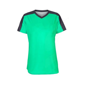 Uniforme de Softbol Femenino Personalizado de Primera Calidad, Conjuntos Transpirables Estampados con Cuello en V, Logotipo Personalizado, Color, 100% Poliéster - Product Image 2