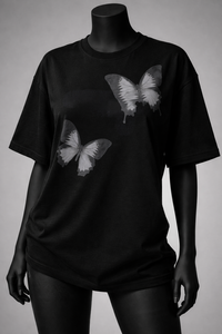 Camiseta Gráfica Oversize para Mujer, Impresión Personalizada, Algodón Premium, Estilo Casual Urbano, OEM ODM, Venta al Por Mayor - Product Image 5