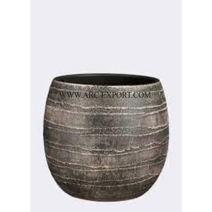 Tendance Design Forme Ronde En Métal Intérieur Et Extérieur Jardinage Plantes Arrosage Baignoires Dernière Nouvelle Collection Ferme Décorative - Product Image 1