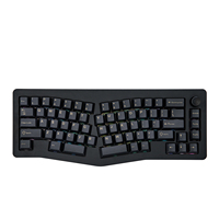 Epomaker Tide Alice 65% Alice Layout avec bouton pour la frappe naturelle combine un clavier de jeu mécanique à plaque FR4 monté sur joint