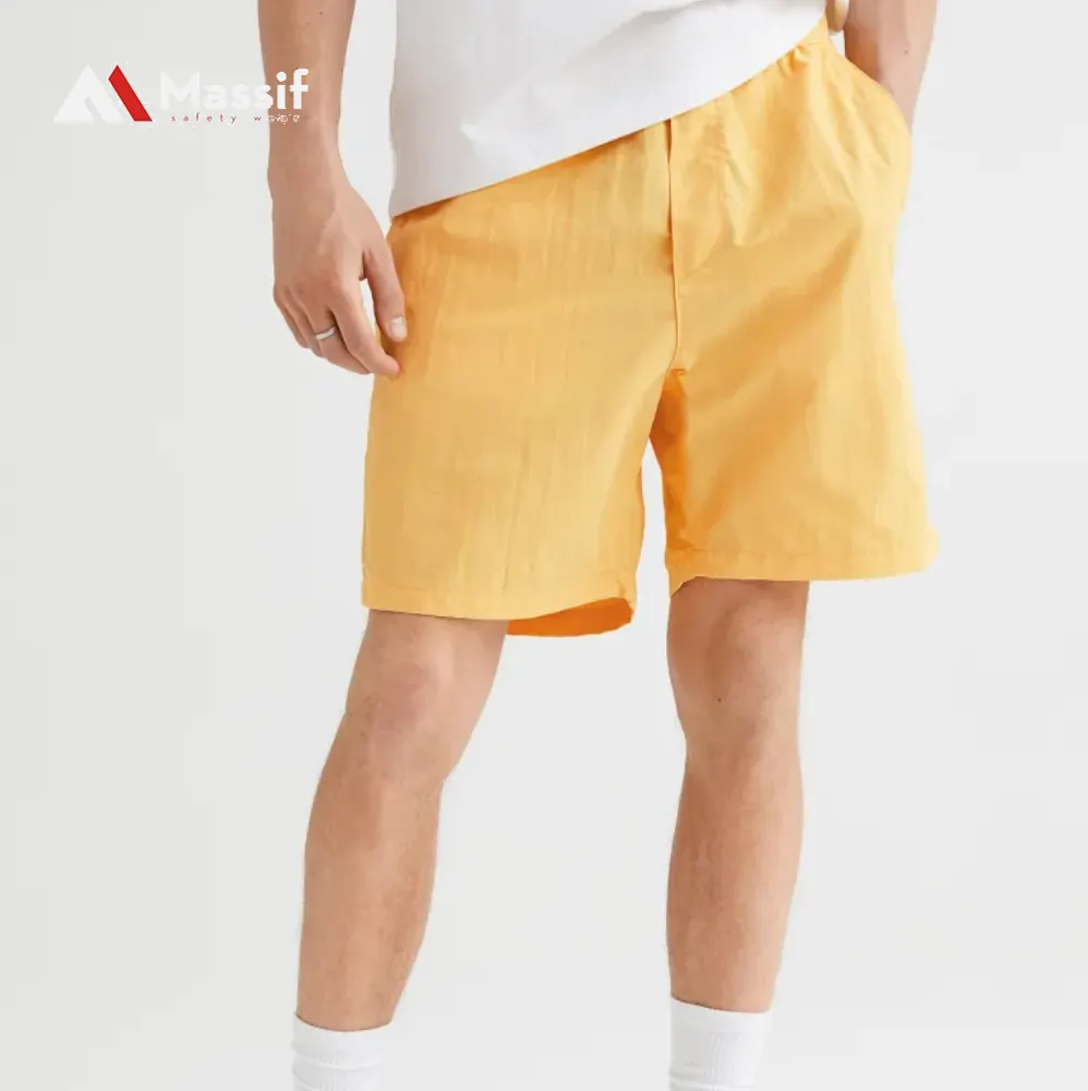 OEM Custom Zipper Pocket Twill Cotton Short Cargo Pants Casual Mens Khaki Stacked Chino Cargo Shorts For Men