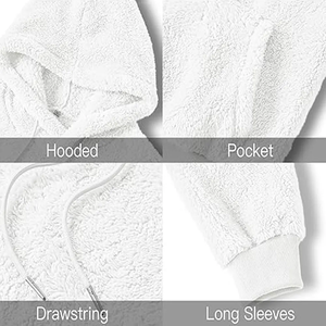 Sweats à capuche en polaire Shepar pour hommes Logo personnalisé et impression Vente en gros Pull à capuche pour hommes 100% sweats à capuche en coton biologique - Product Image 6