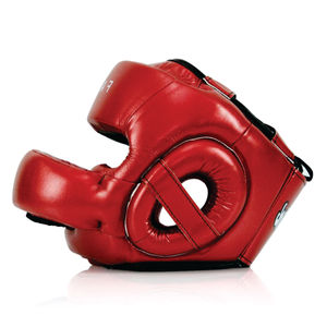Protector de Cabeza de Boxeo Profesional de Alta Calidad al por Mayor, Doble Cuero, Diseño Personalizado, Ecológico y Ligero para Entrenamiento de Combate - Product Image 4