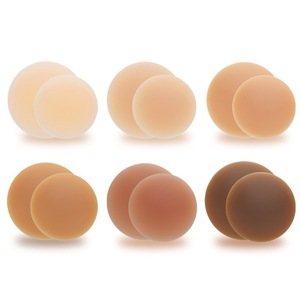 Cache-tétons personnalisables pour femmes, écologiques, en silicone OEM, en soie/coton, pour marque privée - Product Image 3