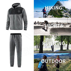 Los últimos chándales de verano para hombre de talla grande de color sólido Servicio OEM Logotipo personalizado de alta calidad informal - Product Image 5