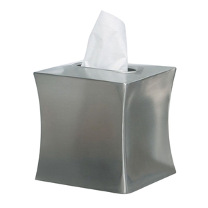 Boîte à mouchoirs en métal noir de qualité supérieure, porte-serviettes, décoration de table à domicile, porte-serviettes pour la maison, le bureau, distributeur de lingettes en vente - Product Image 2