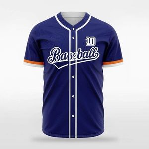 Camiseta de Béisbol con Botones para Hombre, Fabricada con Tela de Poliéster Transpirable para Uniformes de Equipo, Entrenamiento y Partidos - Product Image 6