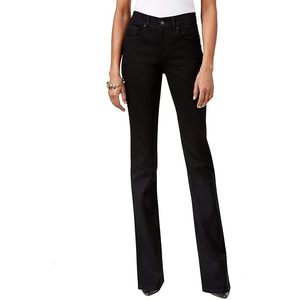 Jeans Bootcut da Donna Style & Co, Stile Semplice a Vita Media, Denim Nero con Logo in Vita, Lavabili e Traspiranti, Taglia XL - Product Image 1