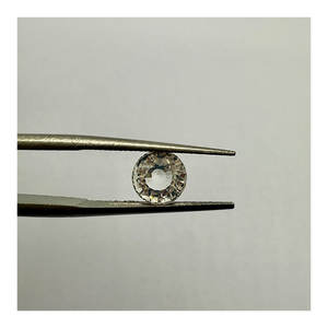 เพชรโมอิสแซฟไฟร์สีขาวธรรมชาติที่ไม่ผ่านการเจียระไนอย่างยอดเยี่ยม - Product Image 1