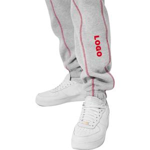 2025 New Design Custom Print <b>Men's</b> Oversized Streetwear Hoodies and Sweatpants Sets <b>Joggers</b> Set Contrast Customized OEM - Product Image 5