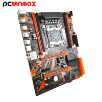 Carte mère PCWINMAX X99 neuve, LGA2011-3, DDR4 quadri-canaux, 128 Go M.2, ATX pour station de travail de bureau, Xeon E5 V3/V4