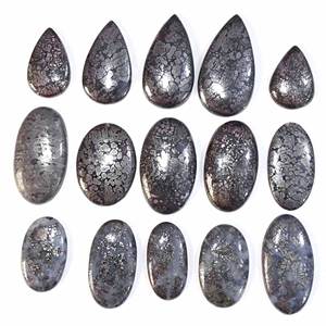 คุณภาพสูงธรรมชาติฟรีขนาด Marcasite พลอยหลวม Cabochon พลอยหลวม Lot สําหรับทําเครื่องประดับบ้านถือตกแต่ง - Product Image 2