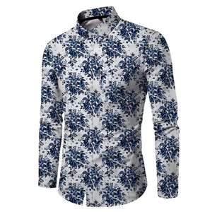 Chemise à manches longues durable imprimé floral doux grande taille anti-rétrécissement respirant - Product Image 6