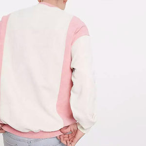 Bon marché, sweat-shirt à col ras du cou 100% coton pour homme, manches longues, doublé polaire, pull thermique d'hiver, design d'entraînement décontracté - Product Image 3