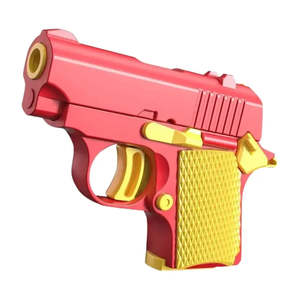 <b>Realistic</b> Electronic Toy Pistol for Children Plastic Wood Material Shooting Playing Function for Outdoor Educational Use Bag - Product Image 6