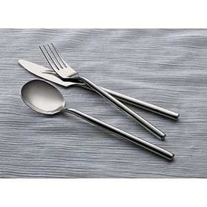 Cubertería de plata con espejo y mango de flores, de acero inoxidable, elegante, plateado - Product Image 3