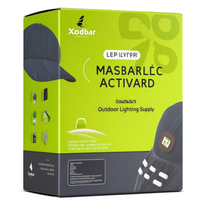 Cappello LED Xodar con Gadget Personalizzati per Illuminazione Esterna - Product Image 3
