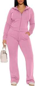 Conjunto Deportivo de Dos Piezas para Mujer, Pantalones Jogger y Sudadera, Conjunto Deportivo Informal para Mujer, Conjunto Deportivo Elegante para Mujer, Conjunto Combinado - Product Image 6