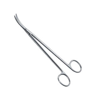 Tijeras para Vesícula Biliar Thorek Feldman, Tijeras Quirúrgicas Curvas y Planas, Colecistectomía, Acero Inoxidable de Alta Calidad, Certificación CE, ORL - Product Image 2