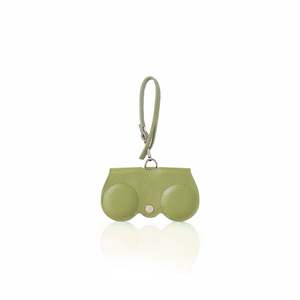 Étui à lunettes de soleil en cuir italien avec sangle en cuir - PS688 - Product Image 2