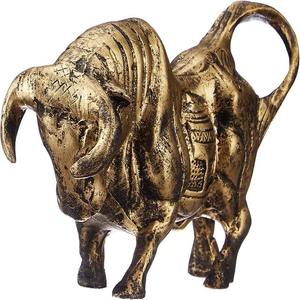 Statue d'animal en résine faite à la main et de haute qualité pour la décoration intérieure Décor d'éléphant doré (noir et doré) - Product Image 1
