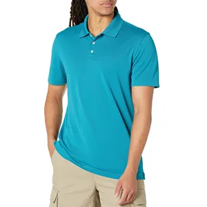 Polo Shirts Men Custom Design Your Own Logo Brand Short Sleeve Men's Cotton100% Golf Men's Polo Shirt