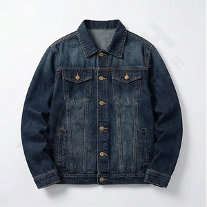 Chaqueta Vaquera Reversible de Alta Gama, Nuevo Diseño, Cuello Alto, la Más Demandada por los Clientes, Ropa Casual de Moda para Hombre - Product Image 1