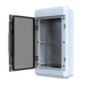 Boîte de distribution IP65 étanche, blanche, moulée par injection, en plastique ABS, pour montage en surface, boîte de jonction PC 235x435x115 mm Yavuz Pano - Product Image 1
