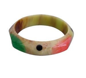 Joyería de resina India estilo Ángel hecha a mano para mujer, pulseras trenzadas con abalorio de perla dulce para ocasiones navideñas DIY - Product Image 1