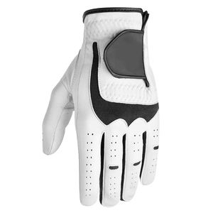 Gants de golf en cuir de mouton pur respirant gauche-droite, logo personnalisé, gants de golf en cuir Cabretta, accessoires de golf - Product Image 3