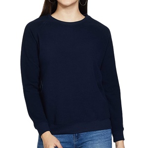 Hot Selling Women's Long Sleeve Sweatshirt Custom Made OEM Cotton <b>Polyester</b> Printed Sweatshirt Girls Coat MADE BY HS 2026 - Product Image 2