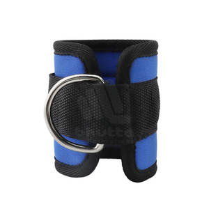 Lests de cheville réglables en nylon pour le sport, sangles de cheville antidérapantes pour l'haltérophilie, entraînement des jambes en salle de sport - Écologiques - Product Image 2