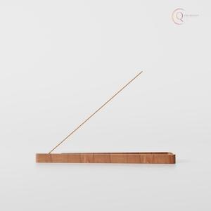 Brûleur d'encens en bois pour la méditation et le yoga, porte-bâton décoratif pour un environnement spirituel calme à la maison - Product Image 5