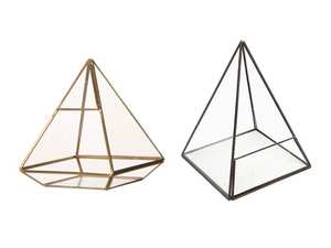 Terrario de Vidrio Geométrico Transparente de Lujo al por Mayor, Gran Venta 2025 - Product Image 2