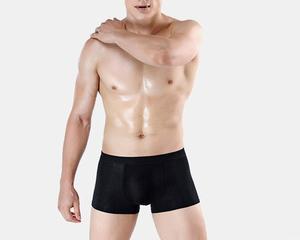 Sexy hommes sous-vêtements boxeurs Bikini Slip culotte homme caleçon string hommes poche Gay mode imprimé léopard bretelles bref - Product Image 2