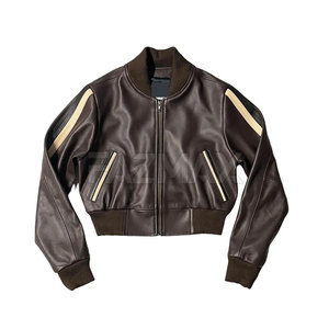 ชุดวอร์มหนังสำหรับผู้ชายชุดวอร์มหนังคุณภาพสูงสำหรับใส่โลโก้ได้ตามต้องการ - Product Image 5