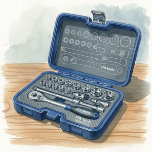 ชุดบล็อกขันหกเหลี่ยม 6 จุด 18 ชิ้น ขนาด 3/8 นิ้ว ผลิตจากเหล็กโครเมียมวานาเดียม ใช้เครื่องมือขันแบบมือ OEM ODM - Product Image 1