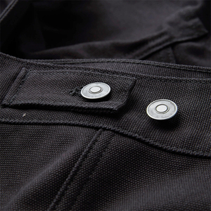 Veste en toile pour homme la plus vendue, couleur noire, manches longues, respirante, quatre poches, style hiver, logo sur le devant - Product Image 5